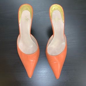 Vintage Fendi Slip On Heels